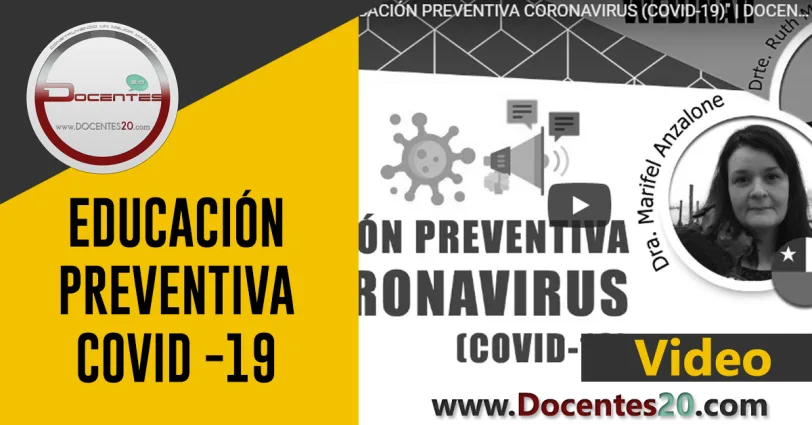 VIDEO: «WEBINAR: EDUCACIÓN PREVENTIVA CORONAVIRUS (COVID-19)»