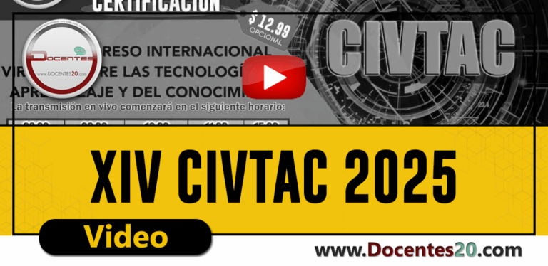 CONGRESO INTERNACIONAL VIRTUAL SOBRE LAS TECNOLOGÍA DEL APRENDIZAJE Y DEL CONOCIMIENTO | DOCENTES 2.0