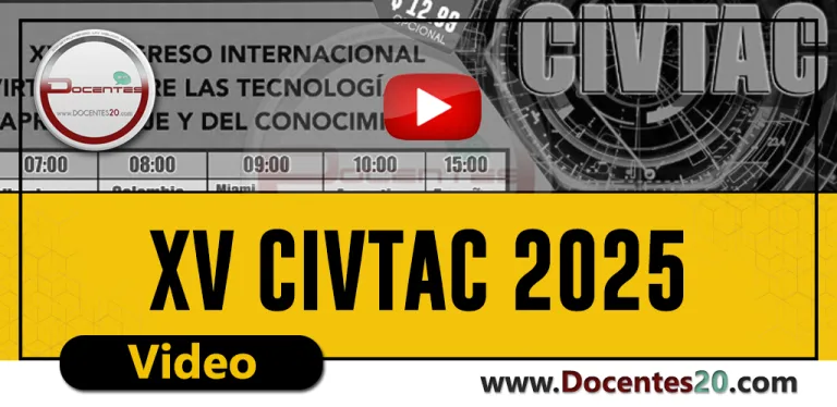 VIDEO: XV CIVTAC 2025 | DOCENTES 2.0