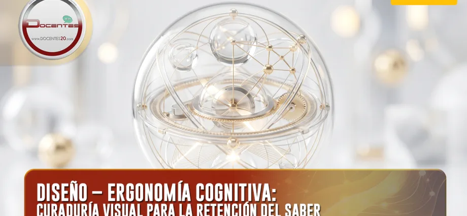 DISEÑO – ERGONOMÍA COGNITIVA: CURADURÍA VISUAL PARA LA RETENCIÓN DEL SABER | DOCENTES 2.0